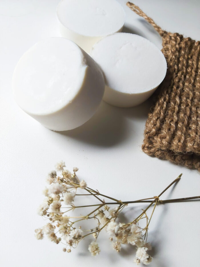 Mydełko kokosowe (gospodarcze) - kostka 65g (+/-5g) NATURALNY ZAPACH
