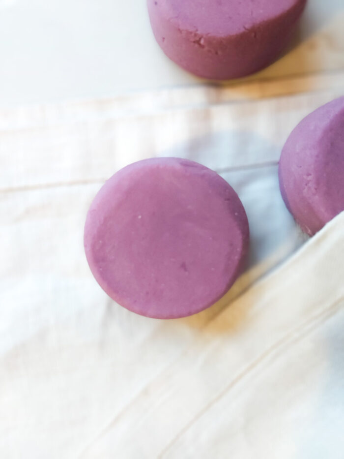 Naturalny szampon w kostce do włosów i ciała | ręcznie formowany | cytrusowy zapach | 80g