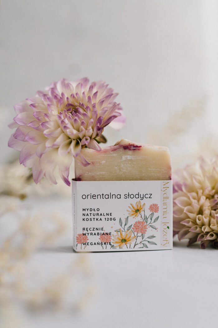 Mydło naturalne Orientalna słodycz | kostka 120 g | Ostatnie kostki!