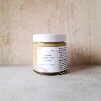 Masło Shea (karite) surowe 100g Sucha atopowa skóra antyalergiczne