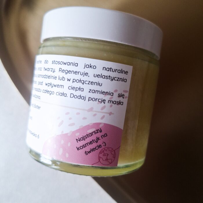 Masło Shea (karite) surowe 100g Sucha atopowa skóra antyalergiczne