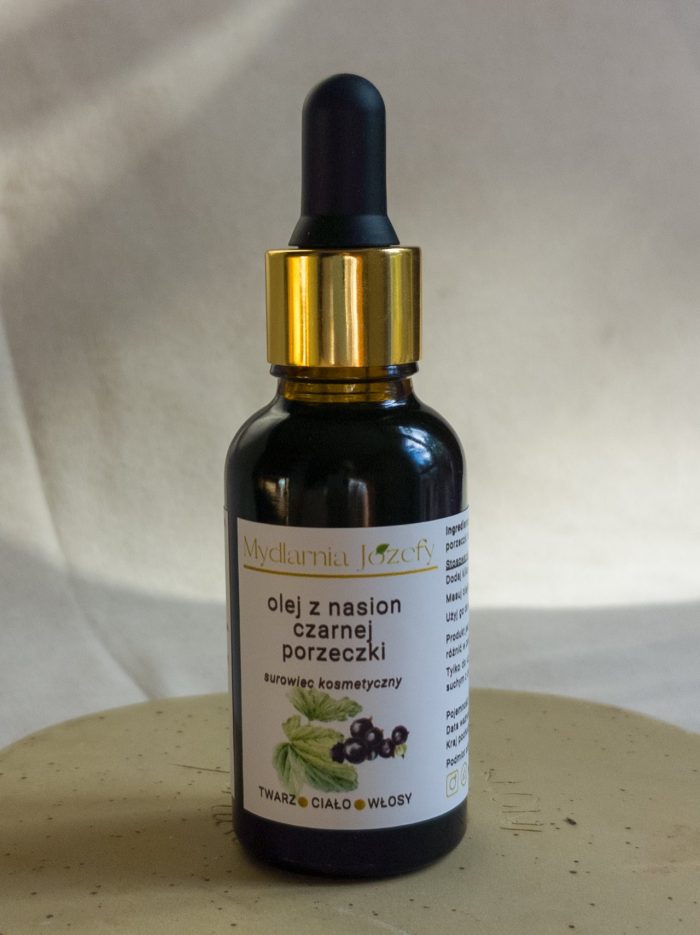Olej z nasion czarnej porzeczki | tłoczony na zimno | 30ml