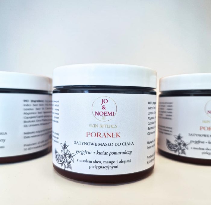 Satynowe masło do ciała PORANEK SKIN RITUALS